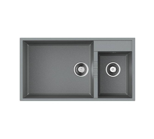 Кухонная мойка Omoikiri Tedori 85-2-U-GR Tetogranit 85x46.5 см leningrad grey 4993542