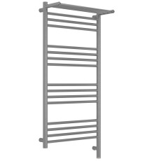 Полотенцесушитель электрический Сунержа Богема 3.1 с 1 полкой 50х100 см правый сатин браш 071-6007-1050