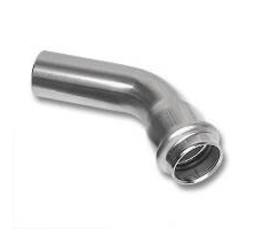 Отвод SANHA NiroSan 45° 15 мм ВПр-НПр 6904015