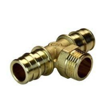 Тройник с наружной резьбой Giacomini GX 20x1/2x20 GX153Y034