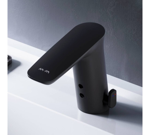 Смеситель для раковины сенсорный AM.PM Inspire V2.0 черный матовый F50A02322
