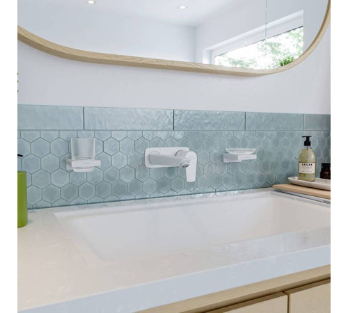 Стакан для зубных щеток Hansgrohe AddStoris белый матовый 41749700