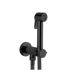 Гигиенический душ Bossini Paloma со смесителем и шлангом 125 см черный матовый E37007B.073