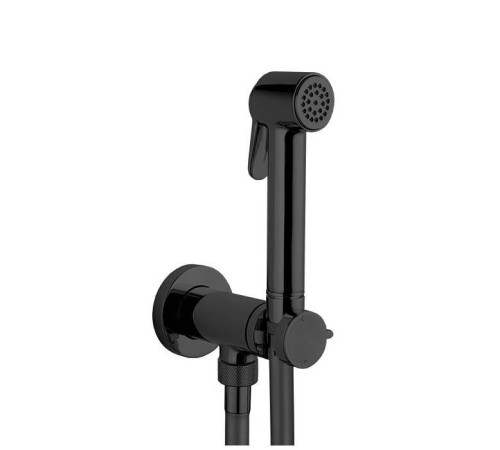 Гигиенический душ Bossini Paloma со смесителем и шлангом 125 см черный матовый E37007B.073