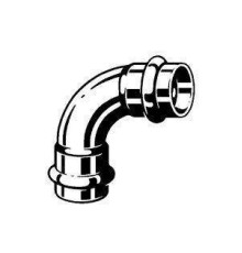 Угол медный Viega Profipress 90° ВВ 12 мм 291488