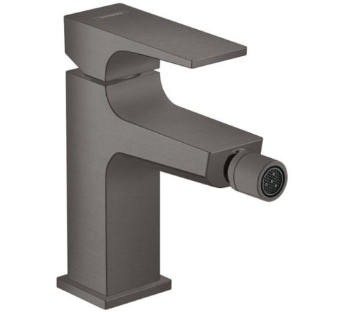 Смеситель для биде Hansgrohe Metropol однорычажный шлифованный черный хром 32520340