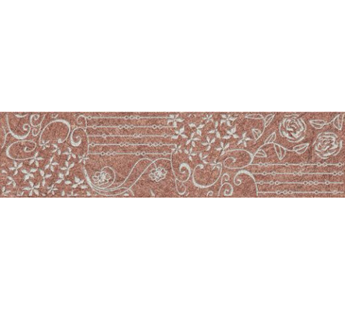 Бордюр Kerama Marazzi Spazio коричневый 11х44 см SZ5R112