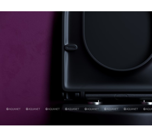 Унитаз подвесной Ceramica Nova Ulma Rimless Tornado черный матовый CN4006TMB