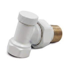 Запорный клапан Primoclima Armature угловой 1/2 белый PC740AW
