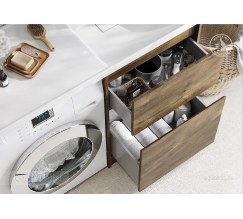 Тумба под раковину Aquaton Лондри 60 Дуб рустикальный 1A2669K1LHDR0