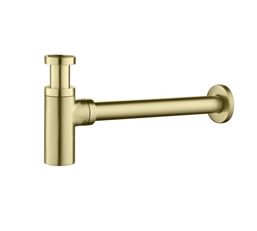 Сифон для раковины Aquatek шлифованное золото AQ6012BG