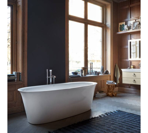 Ванна отдельностоящая Duravit White Tulip 180x90x63 см белый 700469000000000