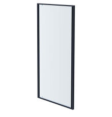 Душевая дверь Aquanet Aria распашная 900x2000 мм оружейная сталь прозрачное стекло AQ ARI PI 09020GM