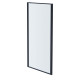 Душевая дверь Aquanet Aria распашная 900x2000 мм оружейная сталь прозрачное стекло AQ ARI PI 09020GM