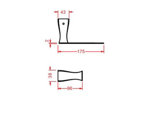 Держатель для туалетной бумаги Artceram JAZZ 17х10 см белый JZA009 01