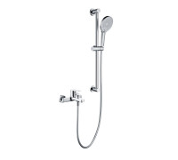 Смеситель для ванны Aquanet Лугано с душевым гарнитуром 3jet хром AQ1748CR