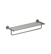 Полка для полотенец Aquanet Европа оружейная сталь AQ4115BGM