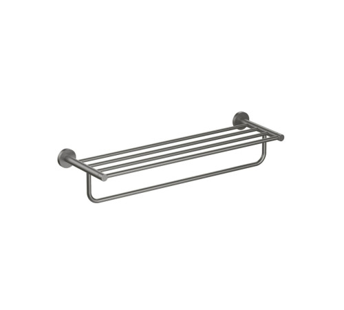 Полка для полотенец Aquanet Европа оружейная сталь AQ4115BGM