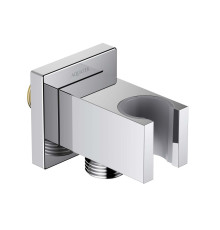 Шланговое подсоединение с держателем Aquanet AQ2463CR хром AQ2463CR