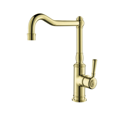 Смеситель для кухни Aquanet Классик полированное золото AQ1580PG