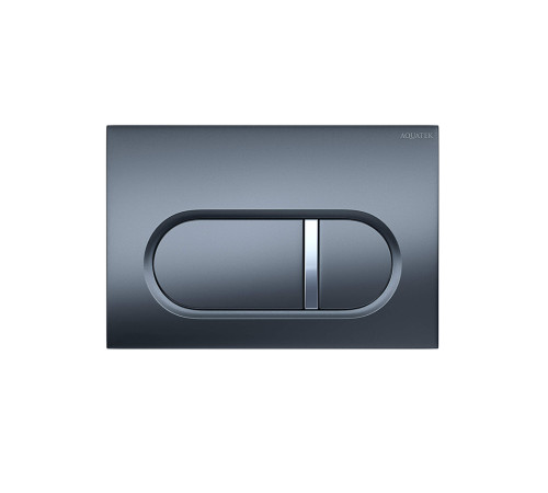 Панель смыва Kordi KDI-0000050 оружейная сталь матовая прямоугольные кнопки KDI-0000050