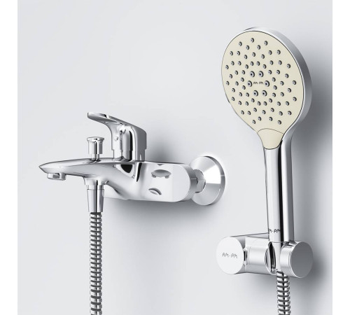 Смеситель для ванны и душа AM.PM Like с душевым набором F8015000