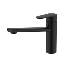 Смеситель для кухни Aquanet Ника матовый черный AQ1880MB