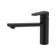 Смеситель для кухни Aquanet Ника матовый черный AQ1880MB