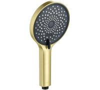 Ручной душ Aquatek Лугано 3 режима шлифованное золото AQ2201BG