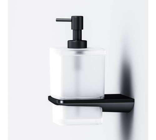 Дозатор для жидкого мыла AM.PM Inspire V2.0 настенный черный матовый A50A36922