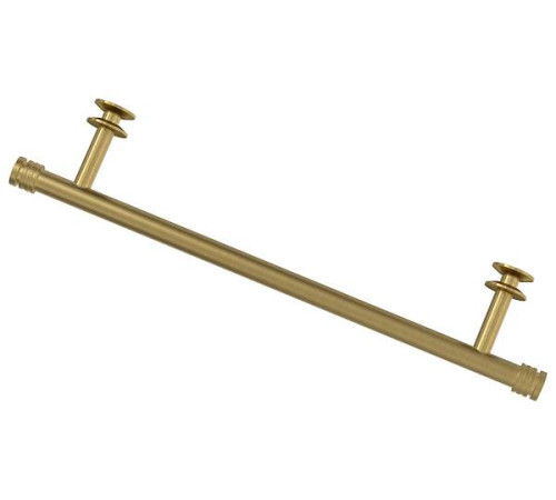 Полка для полотенцесушителя Сунержа прямая 438x89 мм состаренная латунь 051-2012-0370