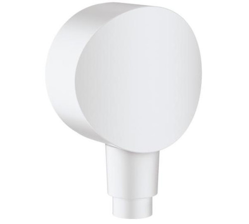 Шланговое подсоединение hansgrohe Fixfit S с обратным клапаном 1/2 белый матовый 26453700