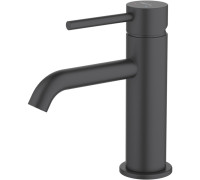 Смеситель для раковины Aquanet Европа AQ1310MB без донного клапана матовый черный AQ1310MB