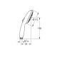Ручной душ GROHE Tempesta 110 3 режима хром 28261003