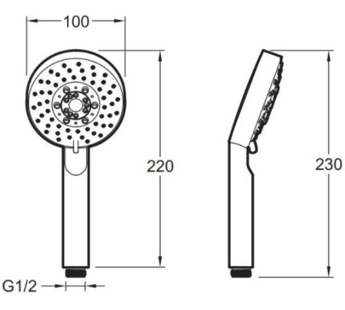Душевой комплект Jacob Delafon Set 8 в 1 (98699D-NF/E98714-CP/E10039-CP/E21760-CP/8466D-CP/E21756-CP/E8465-CP/E75206-CP) E30759-CP
