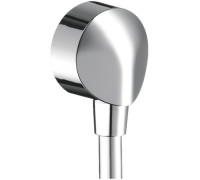 Шланговое подсоединение Hansgrohe FixFit Square с обратным клапаном хром 27454000