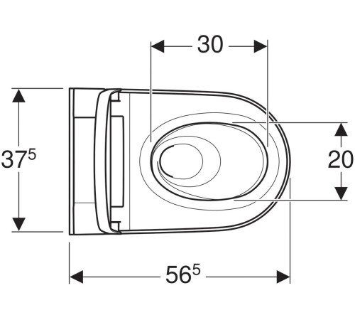 Унитаз-биде подвесной Geberit AquaClean Sela глянцевый хром 146.224.21.1
