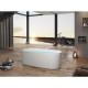 Ванна акриловая отдельностоящая Aquanet ПРИМА 1700x800x580 мм со сливом и ножками AQ-1115780
