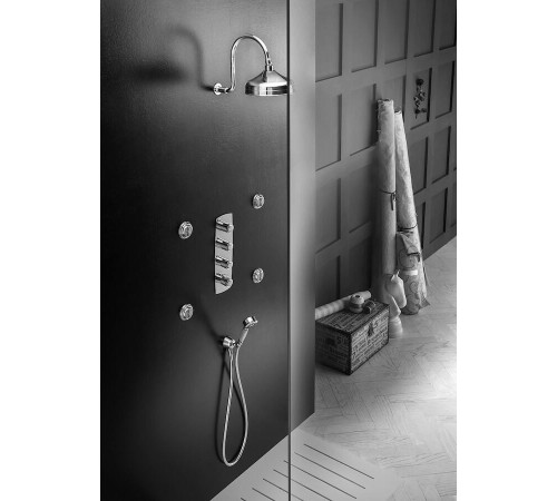 Смеситель для ванны термостатический TopZero Sofi 3 выхода внешняя часть бронза SI98103BR