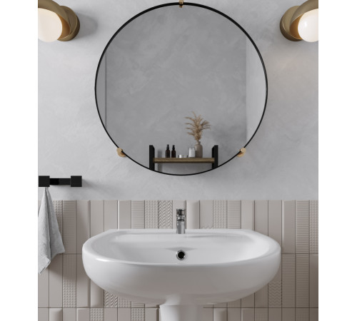 Умывальник Sanita Версия с переливом белый 565х455 мм 1.3111.5.S00.11B.0