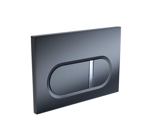 Панель смыва Kordi KDI-0000050 оружейная сталь матовая прямоугольные кнопки KDI-0000050