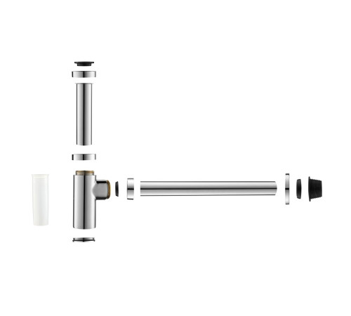 Сифон для раковины Aquatek хром AQ6012CR