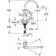 Смеситель для кухни GROHE Concetto с высоким изливом суперсталь 32661DC3
