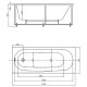 Ванна акриловая Aquatek Оберон 170 чаша OBR170-0000165
