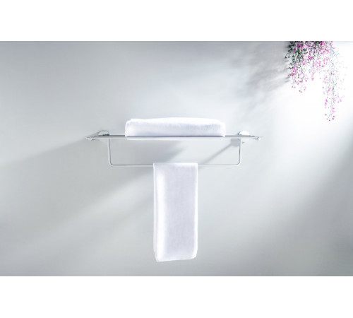 Полка для полотенец Aquanet БЕТТА хром AQ4615CR