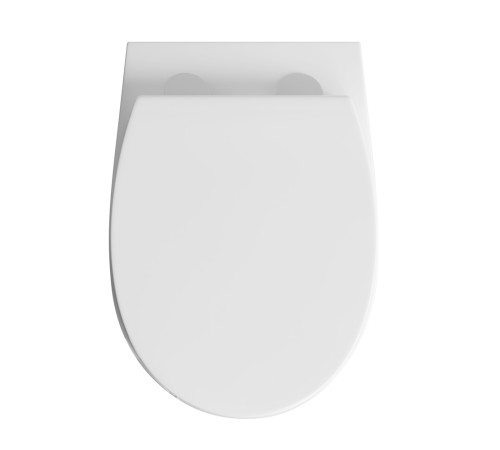 Унитаз подвесной Aquanet Сириус Tornado безободковый 520х360х350 мм с сиденьем микролифт AQ1582T-00
