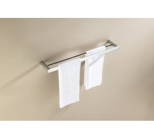 Полотенцедержатель двойной Aquatek Лира 600 мм AQ4430CR