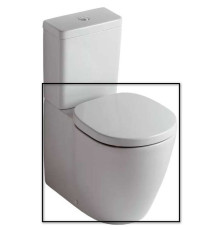 Унитаз напольный пристенный под бачок Ideal Standard Connect Cube E803701