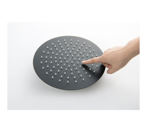 Душевой комплект 3 в 1 Aquanet Европа 2 режима матовый черный AQ1376MB