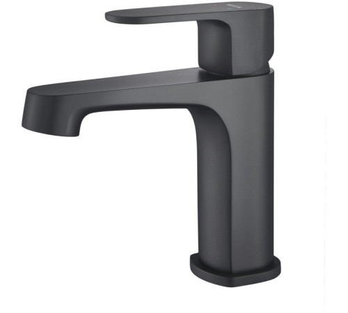 Набор смесителей 3 в 1 Aquatek Оберон (AQ1210MB+AQ1240MB+AQ2014MB) матовый черный AQ1230MB